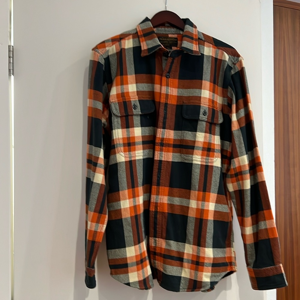 Filson plaid flannel shirt